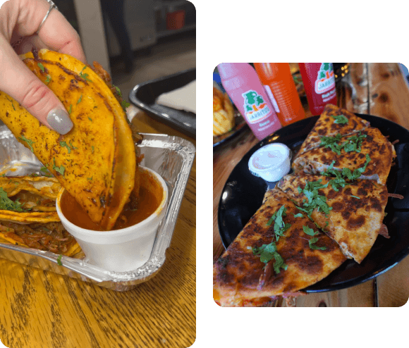 Dora Taqueria dishes